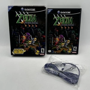 The Legend of Zelda Four Swords Adventures Nintendo GameCube CAJA GRANDE PROBADA - Imagen 1 de 9