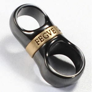 New Zirconium Alloy Rotate 360 Degrees Porable Car Keychain Buckle Key Hanging - Picture 1 of 17