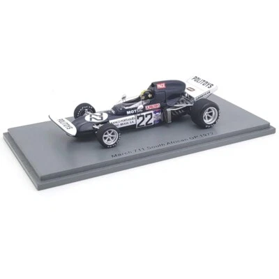 1972 Carlos Pace 711 marzo GP Sudafrica - 1/43 Spark Models - Immagine 1 di 3