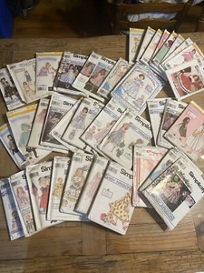 Simplicity Daisy Kingdom 38 UNCUT Girls Patterns 16 w/ Bonus Doll Dresses - Picture 1 of 11
