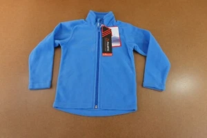 Helly Hansen Kids Size 5 Blue Fleece Daybreaker 2.0 Full Zip Jacket NWT - Picture 1 of 7