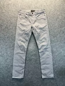 Club Monaco Men's 28x32 Gray Corduroy Slim Straight Pants - Picture 1 of 13
