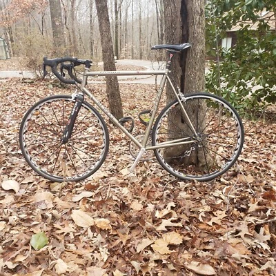 De Rosa Titanio titanium carbon Campagnolo Chorus 10 ksyrium SL Easton ec90 NICE - Image 1 of 4