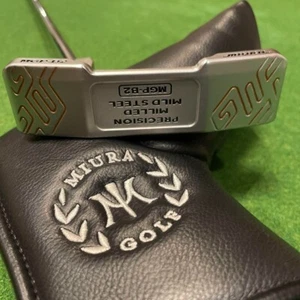 MINT MIURA GIKEN MGP-B2 LIMITED MODEL Putter RH With Head Cover F/S - Picture 1 of 7