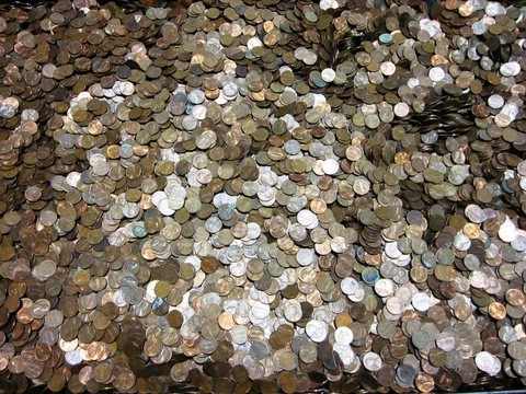 5,000+ Circulated 95% COPPER U.S. PENNIES - Bulk Bullion Lot, Unsearched Cover