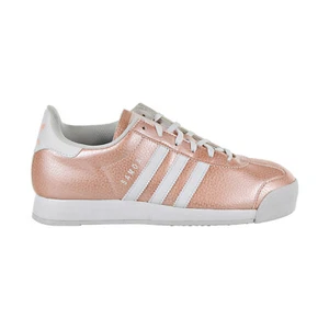 Adidas Originals Samoa J Big Kids' Shoes Cloud White-Ice Pink-Cloud White CQ0886 - Picture 1 of 6
