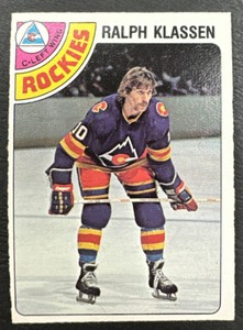 1978-79 O-Pee-Chee OPC Hockey - #346 Ralph Klassen - Colorado Rockies