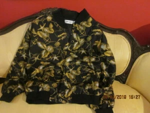 LAUREN BROOKS evening jacket SILK Medium  - Picture 1 of 3