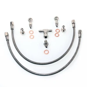 TRITDT Fits Skyline RB26DETT GT-R w/ Standard Garrett T25 Oil Feed Line Kit - Picture 1 of 2