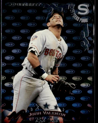1998 Donruss Silver Press Proof #47 John Valentin Red Sox /1500  - Image 1 of 2