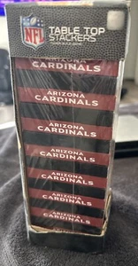 NFL Cardinals Table Top Stackers Game Football Box Damaged; NEW - Picture 1 of 3