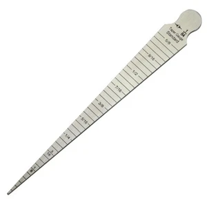 RIVERWELD Taper Welding Gauge Gage Test Ulnar Welder Inspection Metric & Inch - Picture 1 of 7