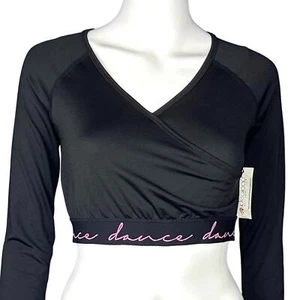 Girls’ Ideology Cropped Dance Top, Size L-14, NWT - Picture 1 of 6
