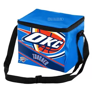 NBA Oklahoma City Thunder insulated Lunch Bag Cooler (6pack Size) - Picture 1 of 2