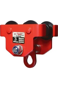 ⭐  NEW TIGER LIFTING TPS 2 TONNE SINGLE BAR PUSH TRAVEL BEAM TROLLEY FREE POST⭐ - Picture 1 of 1