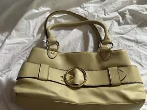 Mondani New York Yellowish-Greenish Leather Purse - Picture 1 of 9