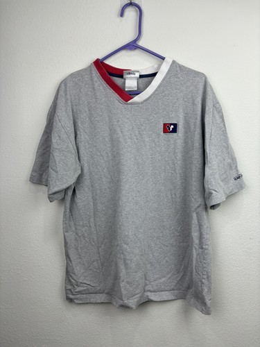 PALACE T shirt maglietta Walt Disney World Topolino scollo a V castello taglia media ricamata