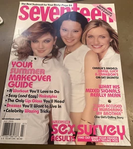 Drew Barrymore • Lucy Liu • Diaz • Seventeen Magazine Charlies Angels July 2003 - Picture 1 of 1