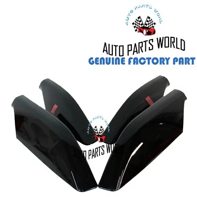 NUEVO GENUINO OEM LEXUS 03-09 GX470 NEGRO CUBIERTA DE PATAS DE PORTAEQUIPAJES JUEGO COMPLETO DE 4 Foto 1 de 4