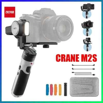 Zhiyun Crane M2S 3-Axis Gimbal Stabilizer For Mirrorless Camera Smartphone - Image 1 of 4