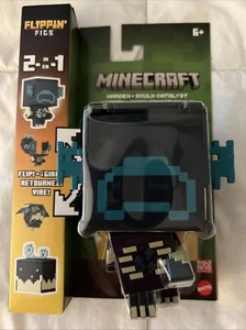 Minecraft Flippin Figs Warden Mattel nuovo - Foto 1 di 2