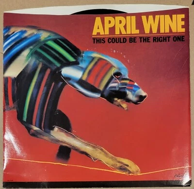 April Wine 45 Record in Picture Sleeve This Could Be the Right One - Image 1 of 4