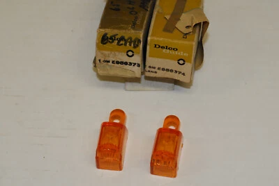 1965 凯迪拉克 NOS 顶部挡泥板指示灯镜片 — 第 1/3 张图片