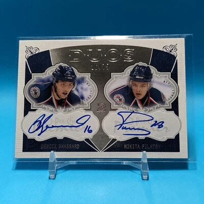 Derick Brassard / Nikita Filatov 08-09 OPC Premier O-PEE-CHEE Duos Auto /75, CBJ - Image 1 of 2