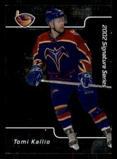 2001-02 BAP Signature Series Beckett Promo #65 Tomi Kallio Atlanta Thrashers