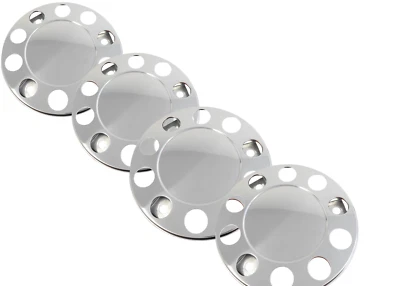 UNIVERSAL STAINLESS STEEL 22.5" WHEEL COVER MERCEDES, VOLVO, SCANIA, MAN, DAF - Image 1 of 3