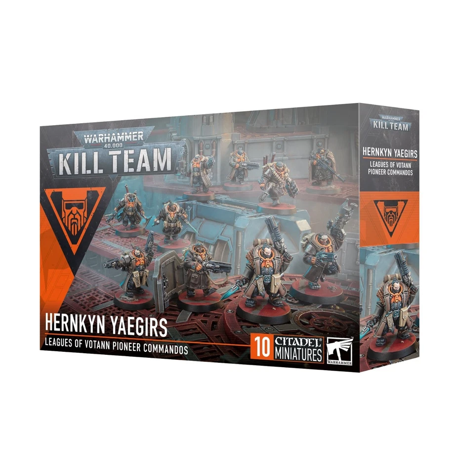 Warhammer 40K Kill Team: Hernkyn Yaegirs Votann 联盟全新带盒 — 第 1/1 张图片