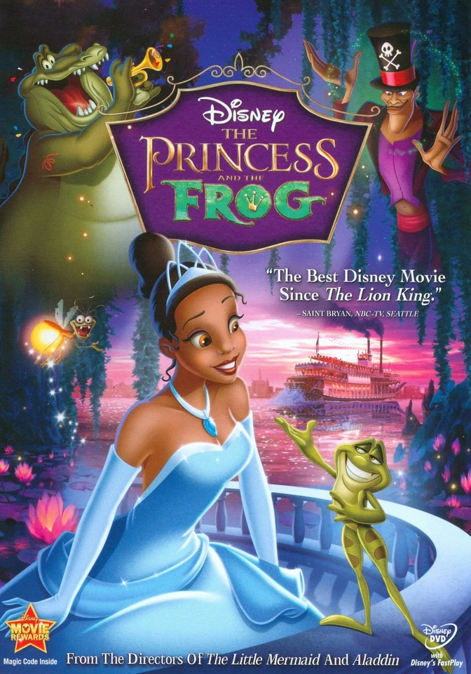 The Princess and the Frog (DVD, 2009)