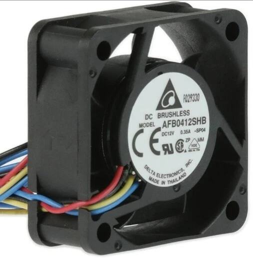 2 PCS - NEW Delta 40x40x15mm 4-Pin PWM 11000RPM 14.8CFM Two Ball DC 12V Case Fan - Bild 1 von 4