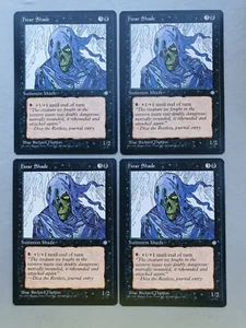 Hoar Shade x4 PLAYSET, MTG Ice Age (1995) Common Black Creature NM - Picture 1 of 2