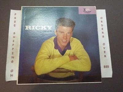 RICKY NELSON SELF TITLED 1957 LP "BE-BOP BABY"  - Image 1 of 4