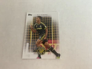 2017 Topps MLS Soccer OLA KAMARA Image Photo Variation SP Short Print - Picture 1 of 1