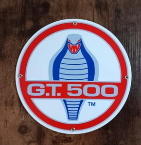SHELBY GT500 COBRA METAL SIGN  SHOP GARAGE HOME COLLECTIBLE OFFICE - Picture 1 of 1