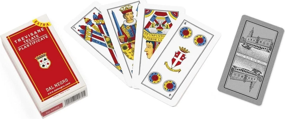 Merchandising Dal Negro: Carte Da Gioco Trevisane Da 40 N.114 Extra