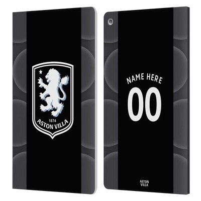 OFFICIAL ASTON VILLA FOOTBALL CLUB 2025/26 KIT LEATHER BOOK CASE FOR AMAZON FIRE - Image 1 of 4