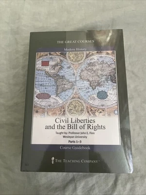 The Great Courses Civil Liberties and the Bill of Rights Guidebook DVD Set NEW - Image 1 of 3