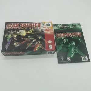 Star Soldier Vanishing Earth (Nintendo 64 | N64) Authentic BOX MANUAL ONLY - Picture 1 of 7
