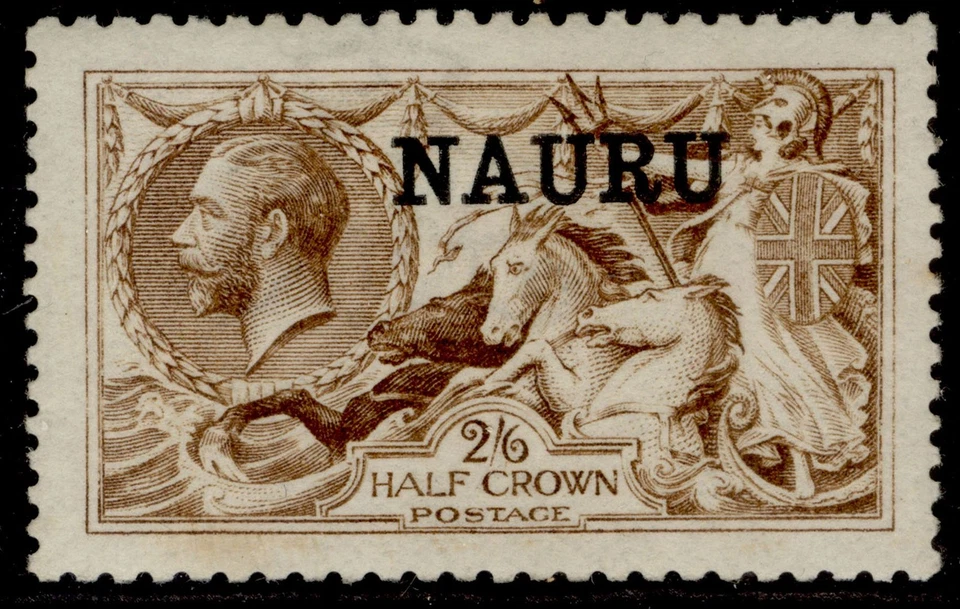 NAURU GV SG20, 2s 6d amarillo-marrón, VLH COMO NUEVO. Cat £80. Foto 1 de 1