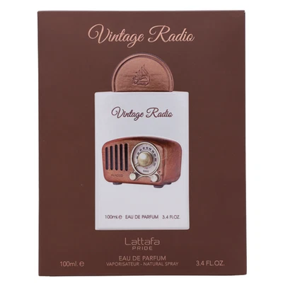 Lattafa Vintage Radio Eau De Parfum Unisex 100 ml Aromatischer Duft