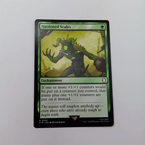 Hardened Scales MTG Rare Magic: The Gathering Fallout Commander Enchantment - Picture 1 of 2