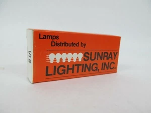 Vintage NOS Sunray Lighting Miniature Lamps Lightbulbs Pack of 10 B1A - Picture 1 of 2