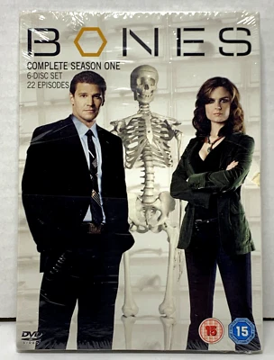 DVD Bones Box Set Complete Season One 6 Discs 22 Episodes UK PAL NEW & SEALED - Image 1 of 4