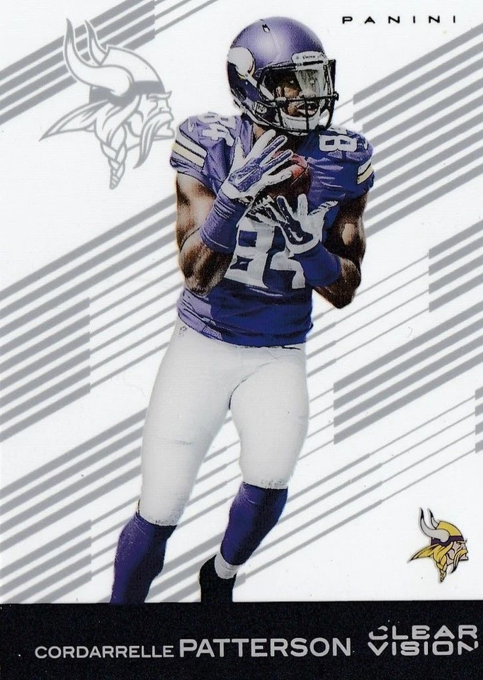 Cordarrelle Patterson #59 VIKINGS WR 2015 Panini Clear Vision Football Acetate - Image 1 of 1