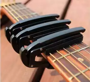 Guitar Capo Clamp For Electric and Acoustic Ukulele Tuba Quick Trigger Release - Picture 1 of 5