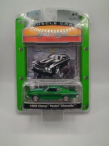 Greenlight Muscle Garage 1969 Chevy Yenko Chevelle Green Machine Chase - Picture 1 of 3