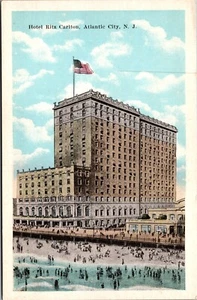 Vintage Atlantic City New Jersey NJ Hotel Ritz Carliton 1920er alte Ansichtskarte - Bild 1 von 2